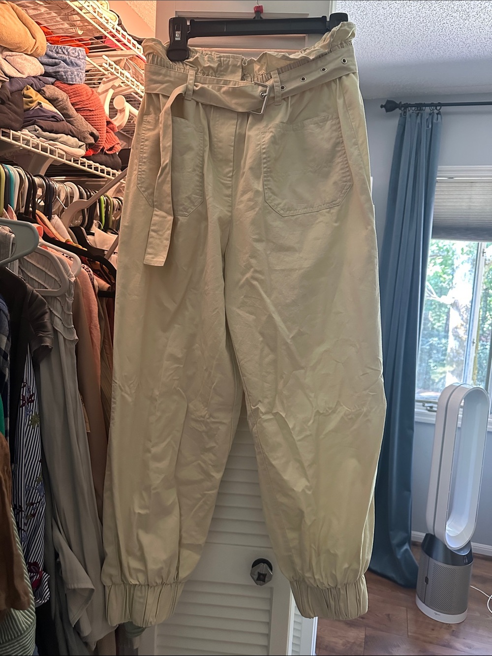 Abound Cream Cargo-Style Joggers with Belt